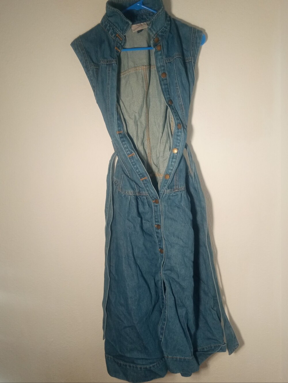 Universal Thread Sleeveless Denim Dress - Light Blue